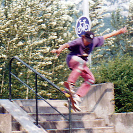 skateboard - boardslide - saint-egreve (FR) - photo : laurent M